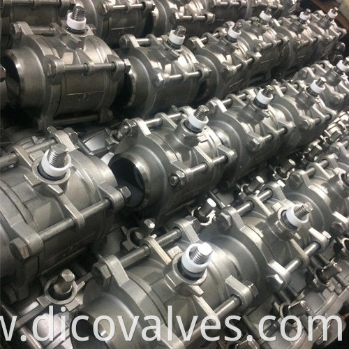 Water Treatment Butt Weld Wcb/CF8/CF8m/CF3m 3PC Ball Valve